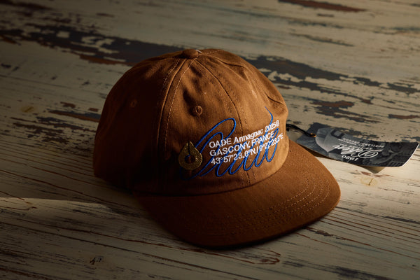 OADE x Dehen Unstructured Baseball Hat - Nicotine