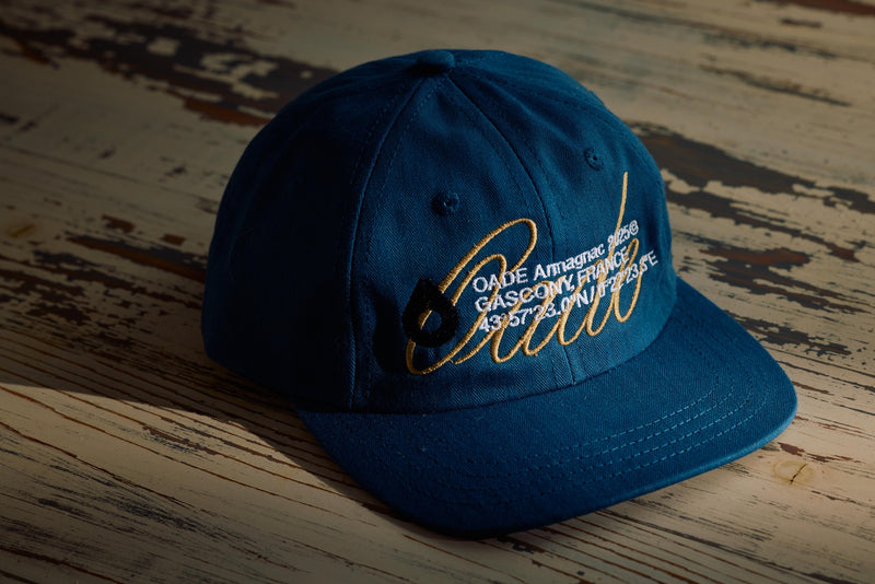 OADE x Dehen Unstructured Baseball Hat - Mock Blue