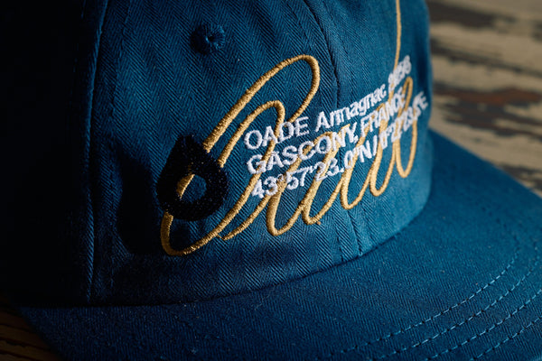 OADE x Dehen Unstructured Baseball Hat - Mock Blue