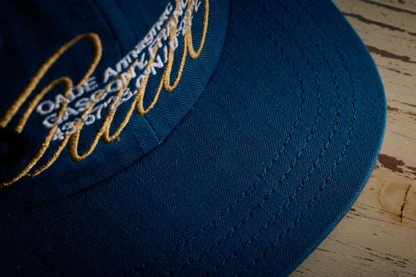 OADE x Dehen Unstructured Baseball Hat - Mock Blue