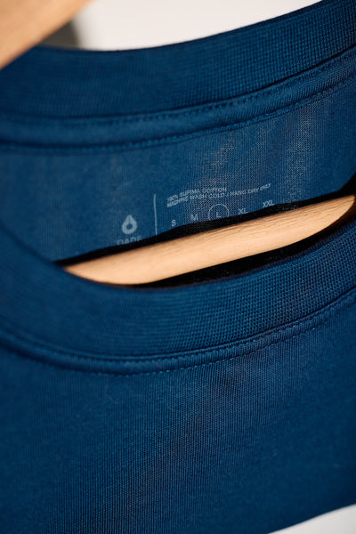 OADE Supima Cotton T-Shirt - Navy Blue