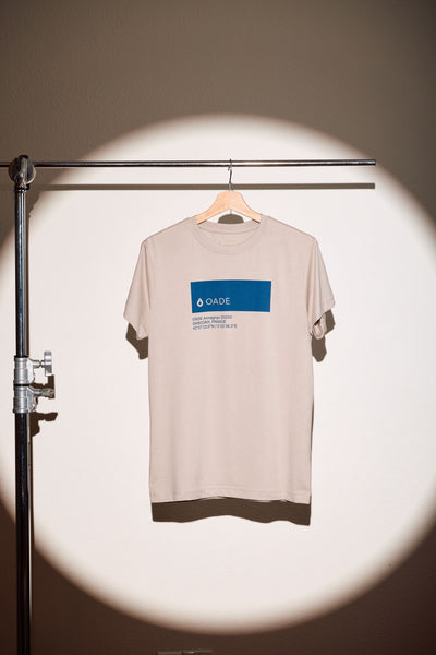 OADE Supima Cotton T-Shirt - Oyster (Cream)