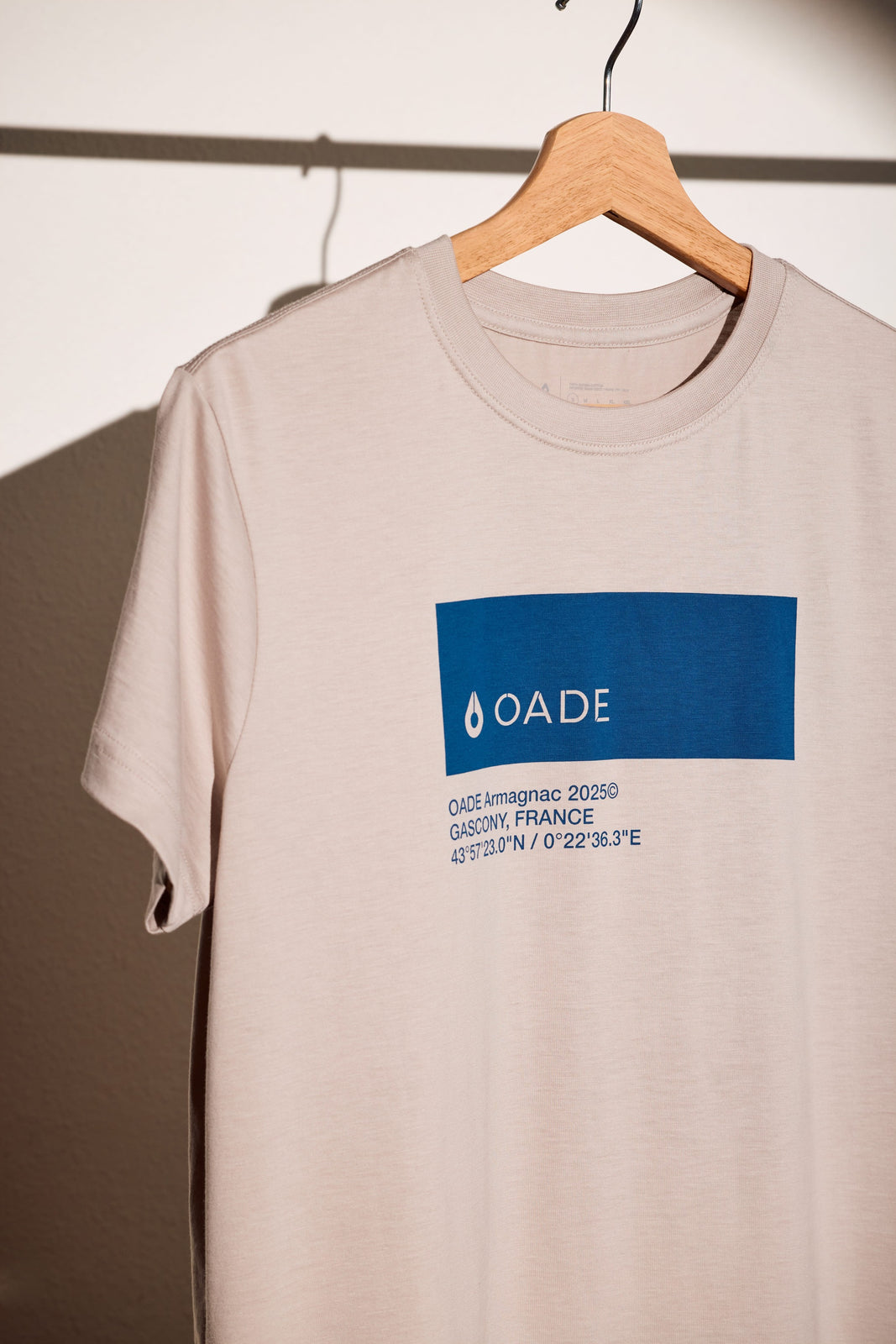 OADE Supima Cotton T-Shirt - Oyster (Cream)