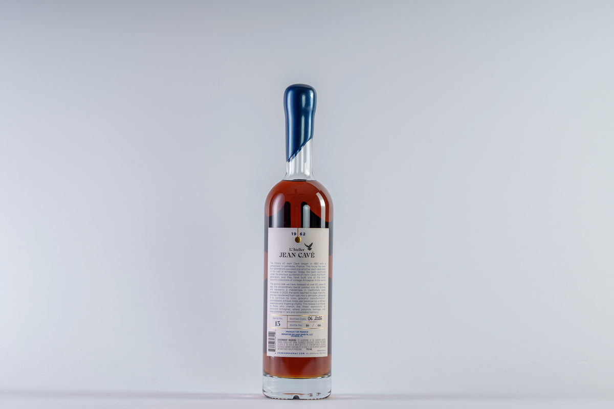Jean Cavé 1962 "Diehard Tribute" 61 Year Armagnac